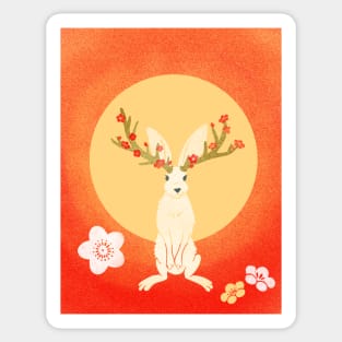 Year of the Jackalope Sticker